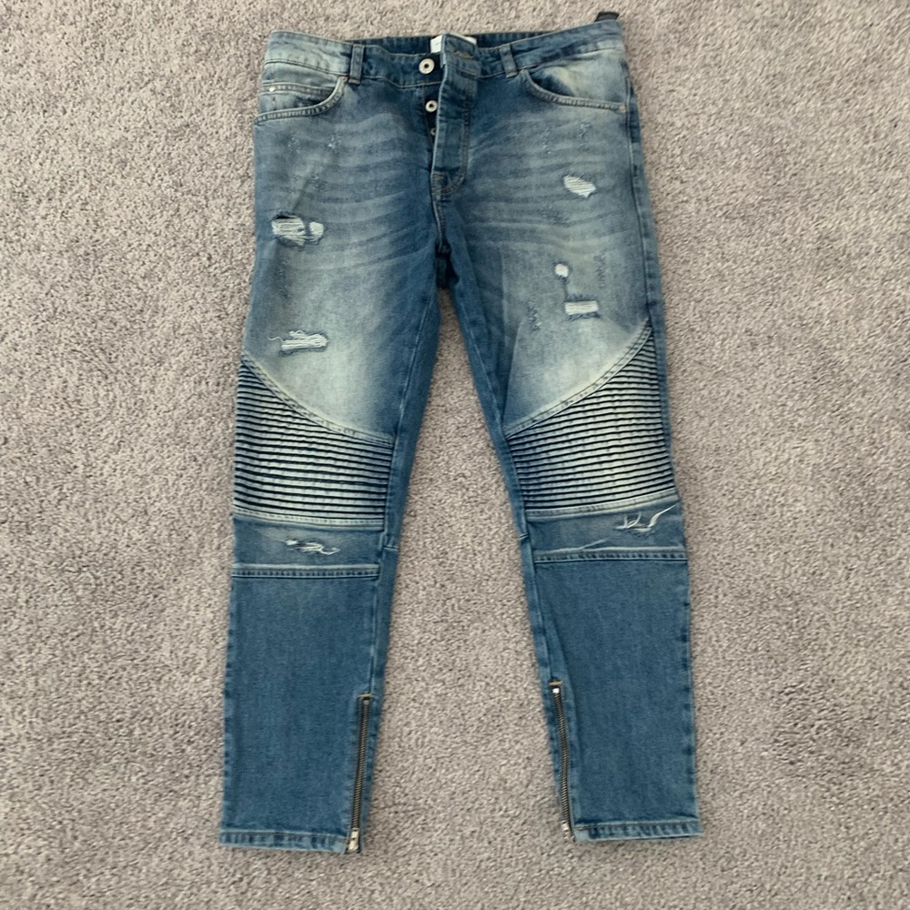 ZARA ZMDC BIKER JEANS